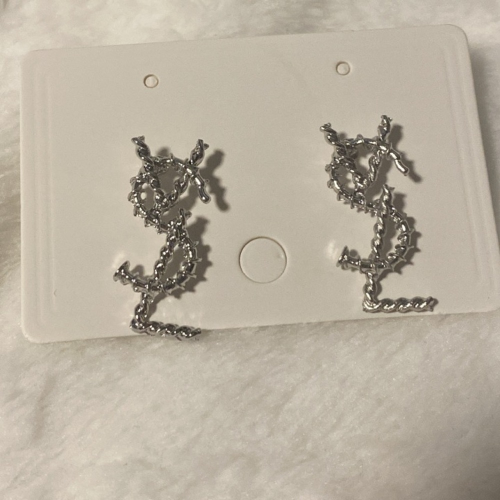 Silver Chain Earrings